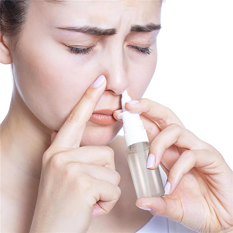 

A93E-160 шт. флакон с распылителем для носа, 10 мл прозрачный маленький пустой распылитель для носа многоразовые распылители для мелкого тумана для путешествий