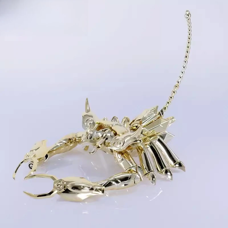 

In Stock CS Scorpio/Miro/Saint Clothes Hanger Gold Saint Seiya Cloth Myth EX Movable Movable Action Figures Toy Collection Gifts