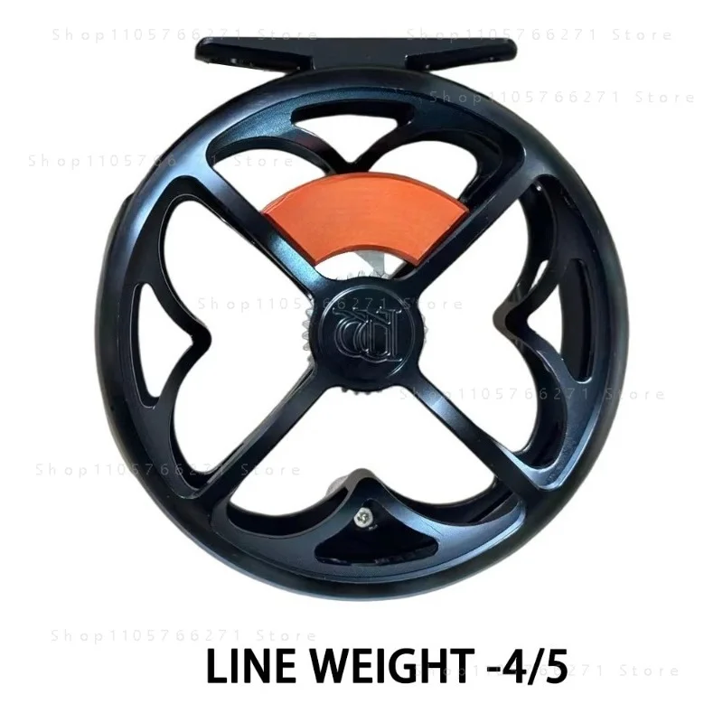 Full Metal Freshwater Stream Fly Fishing Wheel, Anti-Scald Durable Fly Fishing Gear for Angling