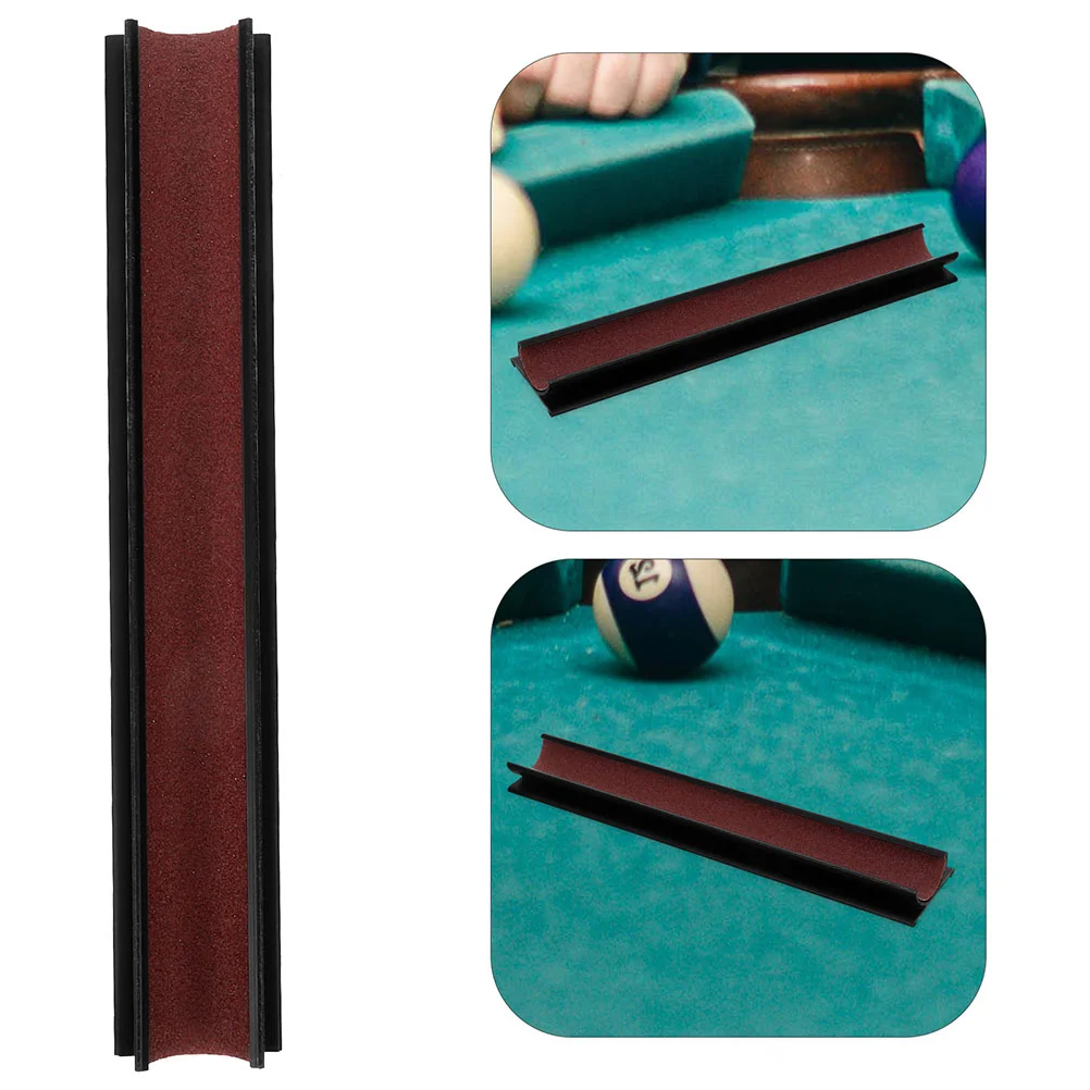 2 Pcs Billiard Cue Sandpaper Rack Snooker Pool Tip Shaper Grinder Scuffer Stick Trimmer Billiards Sander Club