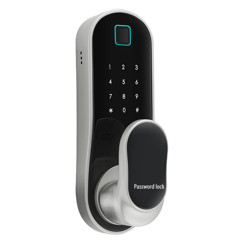 Single Tongue 60 Mortise Hotel System Intelligent Wireless TTLock Fingerprint Biometric Door Lock