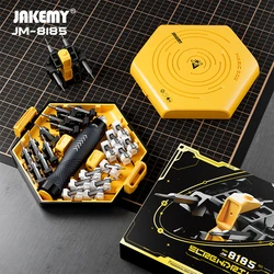 JAKEMY JM-8185 Precision Screwdriver Set Magnetic CR-V Bits for Mobile Phone Tablet Computer Repair Hand Tools