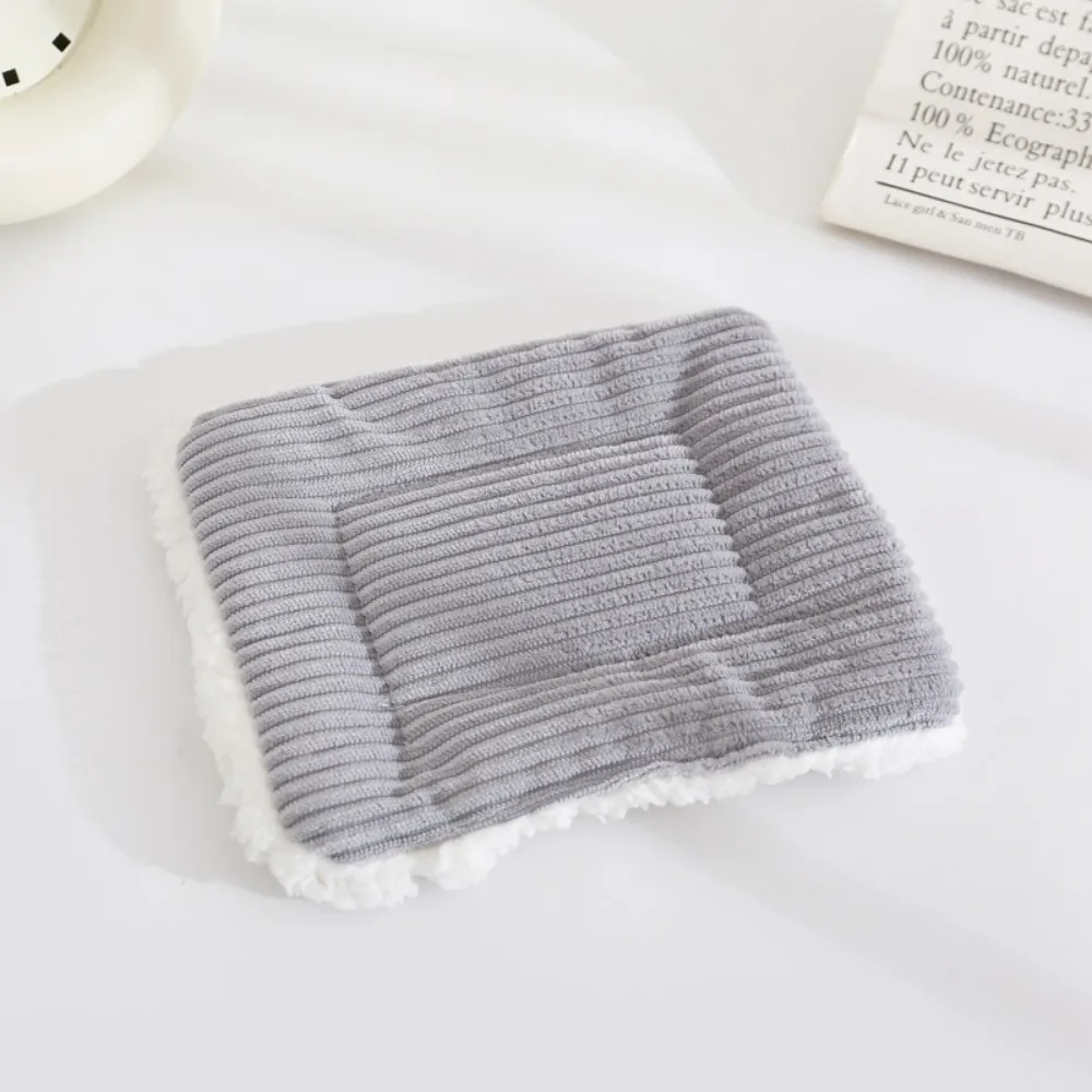 

New 31*21cm Fleece Bed Warm Soft Plush Hedgehog Bed Pet Nest Solid Color Hamster Nest Bird Nest for Small Animal