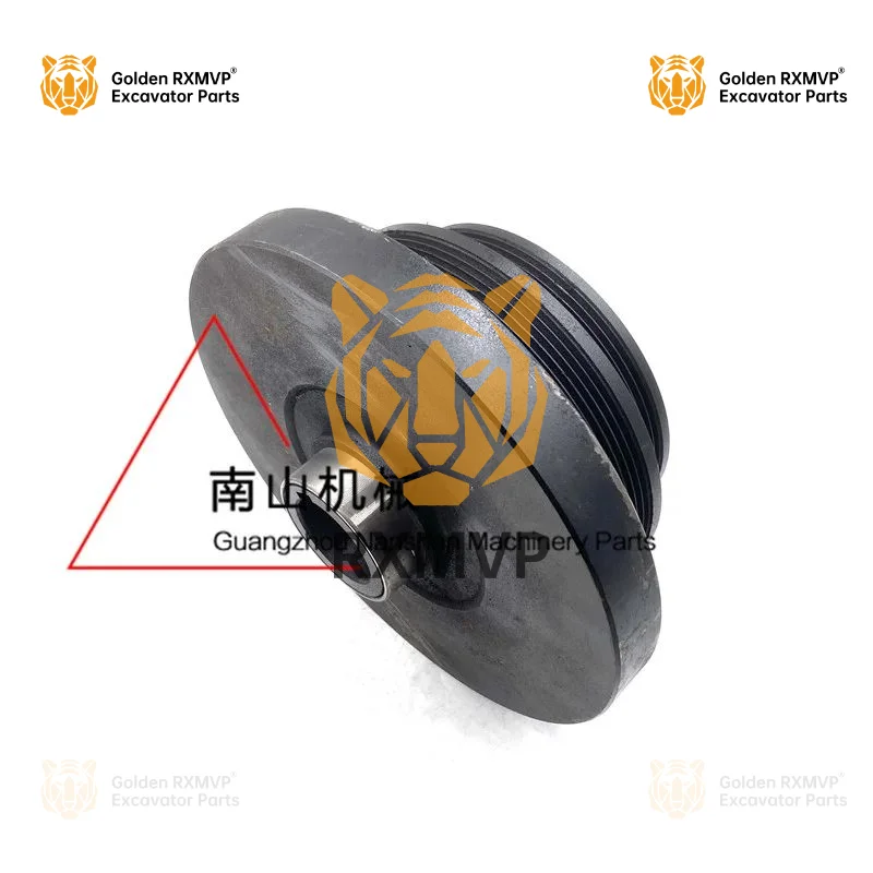 For Doosan Daewoo Dh Dx150/Dx215/Dx220/Dx225-7-5 Crankshaft Pulley Db58 Engine Pulley Excavator Accessories