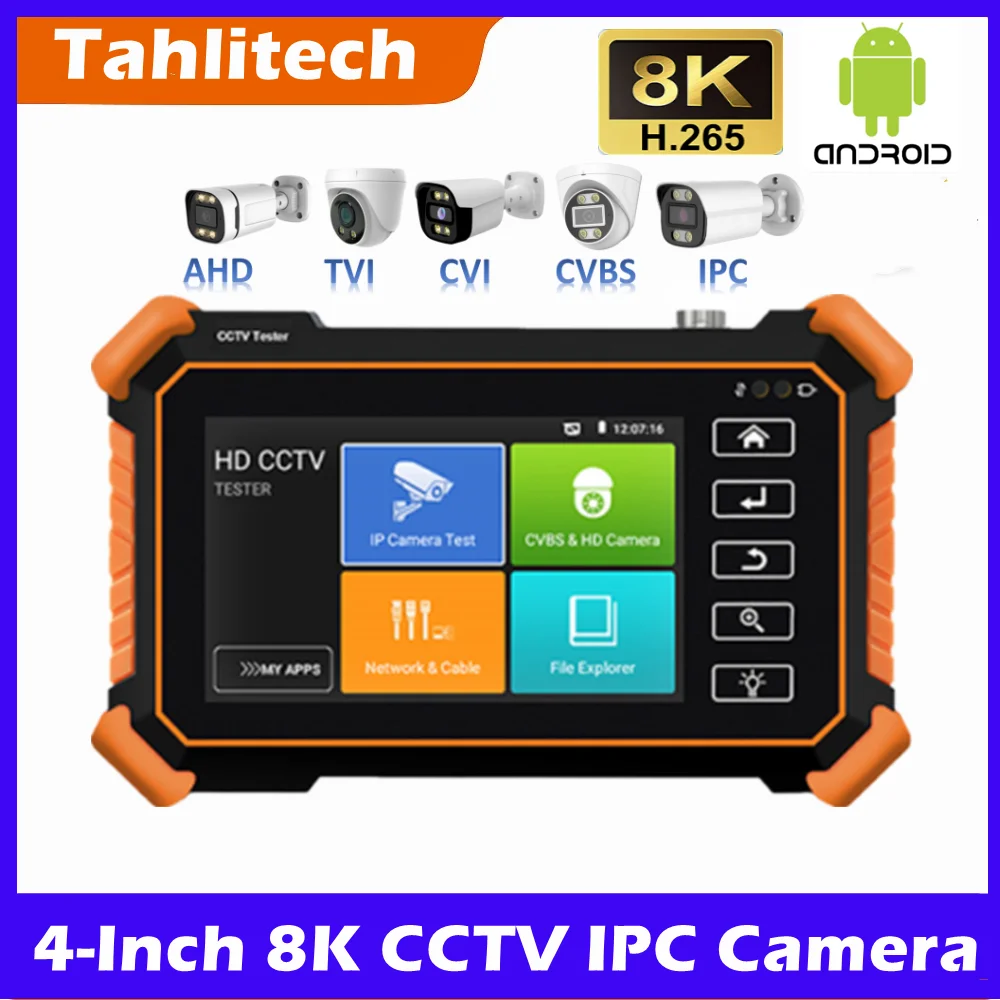 Tahlitec CCTV IPC Tester Monitor 4