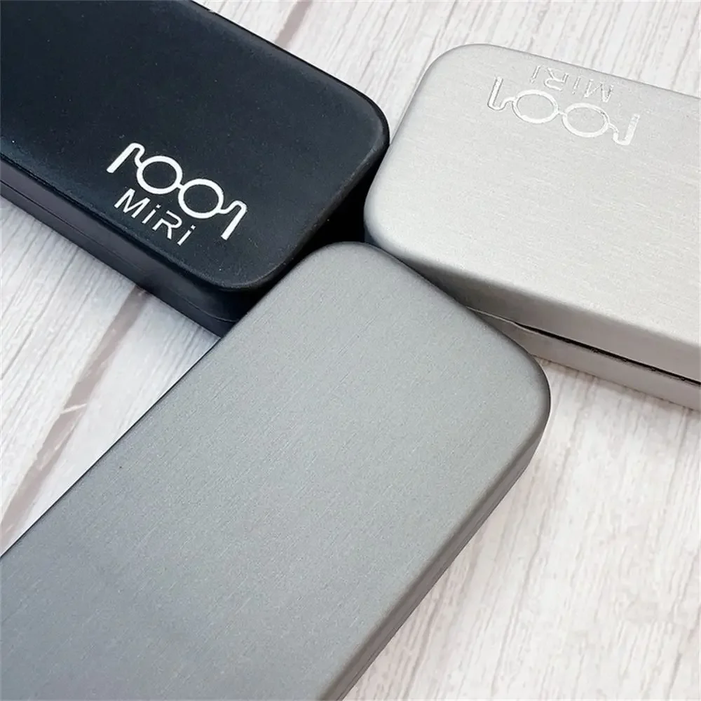 صندوق نظارات محمول مقاوم للضغط، حافظات نظارات معدنية قابلة للطي، غطاء حماية للرجال والنساء