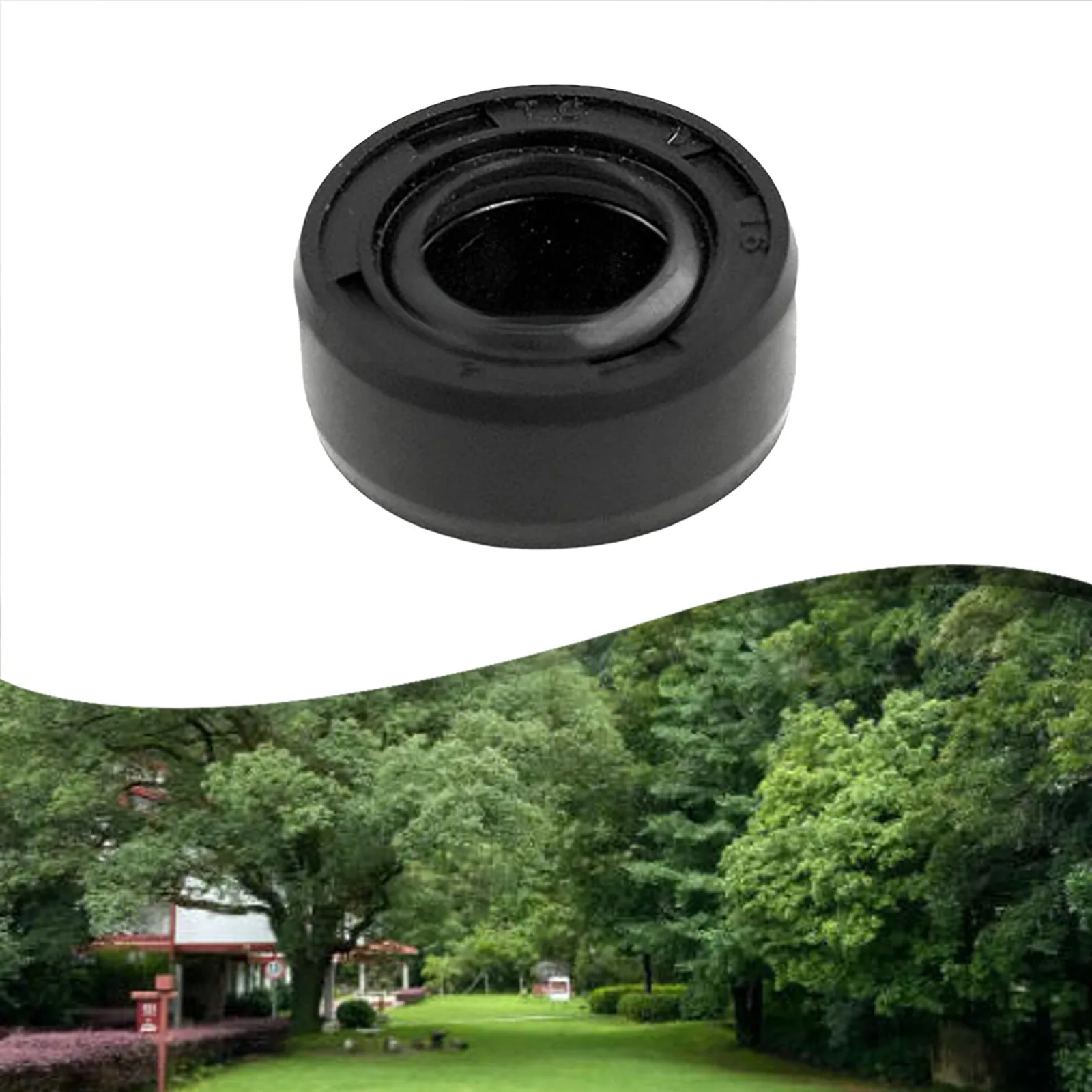 Oil Seal 8x22x7mm with TC Dual Lips Made of Rubber for Chainsaw Lawn Mower Garden Machinery Spare Parts Replacement
