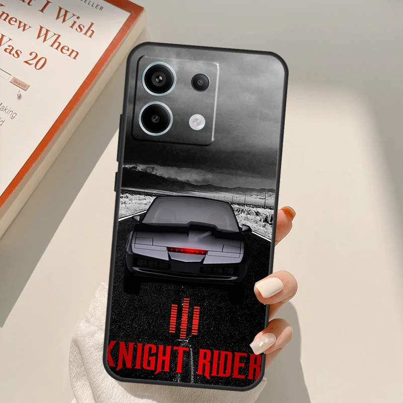Knight Rider KITT Car Funda For Xiaomi Redmi Note 14 13 10 11 12 15 Pro Plus Case For Redmi 15 14C 12C 10C 13C 15C - view 5