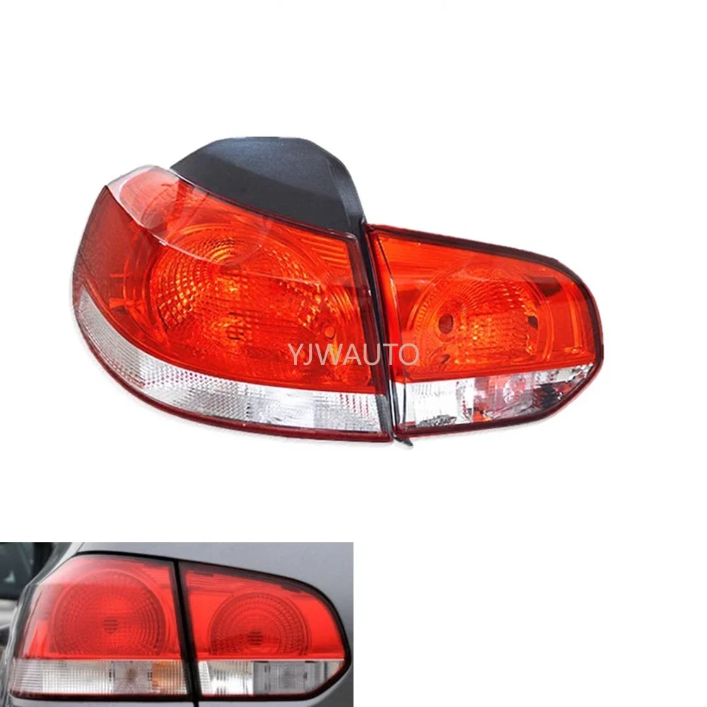 For Volkswagen VW Golf 6 2010~2013 Taillights Car Tail lamp Reverse Park lamp Shell Brake Lamp Rear Turn Signal Light Assembly