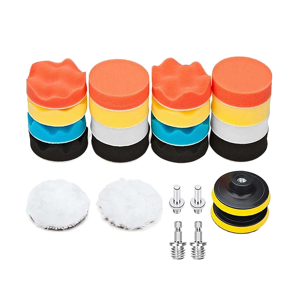 

Car Polishing Wheel Sponge Self-Adhesive Polishing Set Wear-Resistant Polishing Wheel Disc for Metal Marble Stone Polishing