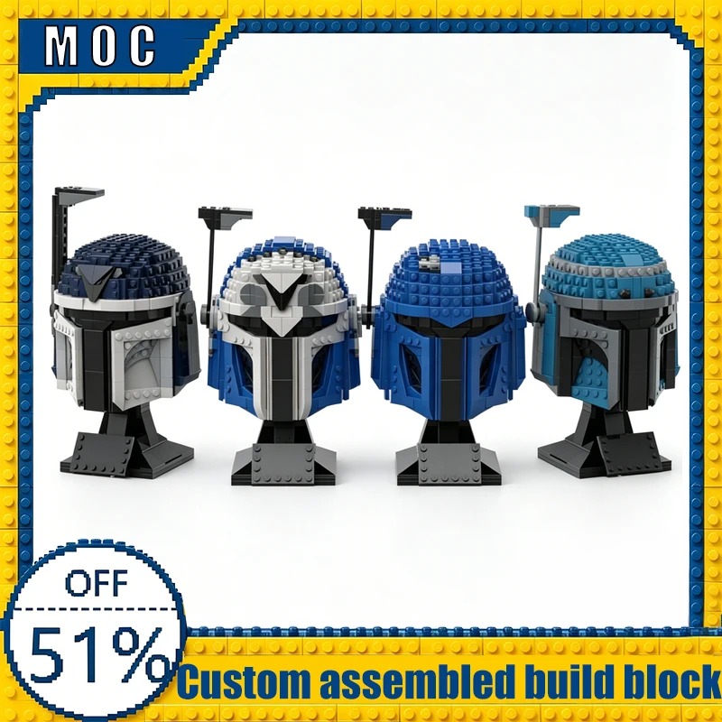 

NEW 2543PCS Owls Mini Hero Pack (4 helmets) War Series MOC Model Building Blocks Assembly Toy Educational Learning Birthday Gift
