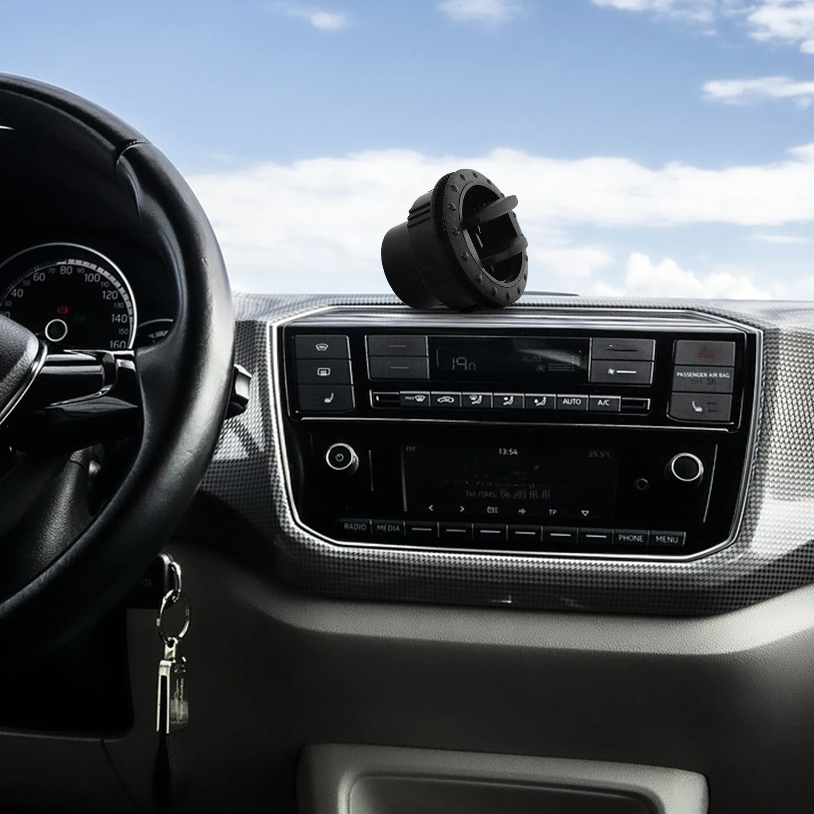 4 قطعة Rv تكييف الهواء منفذ مصبغة مستديرة Abs المواد العالمي صالح لل المنازل المتنقلة الحافلات سقف السيارة غطاء فتحة التهوية متعددة