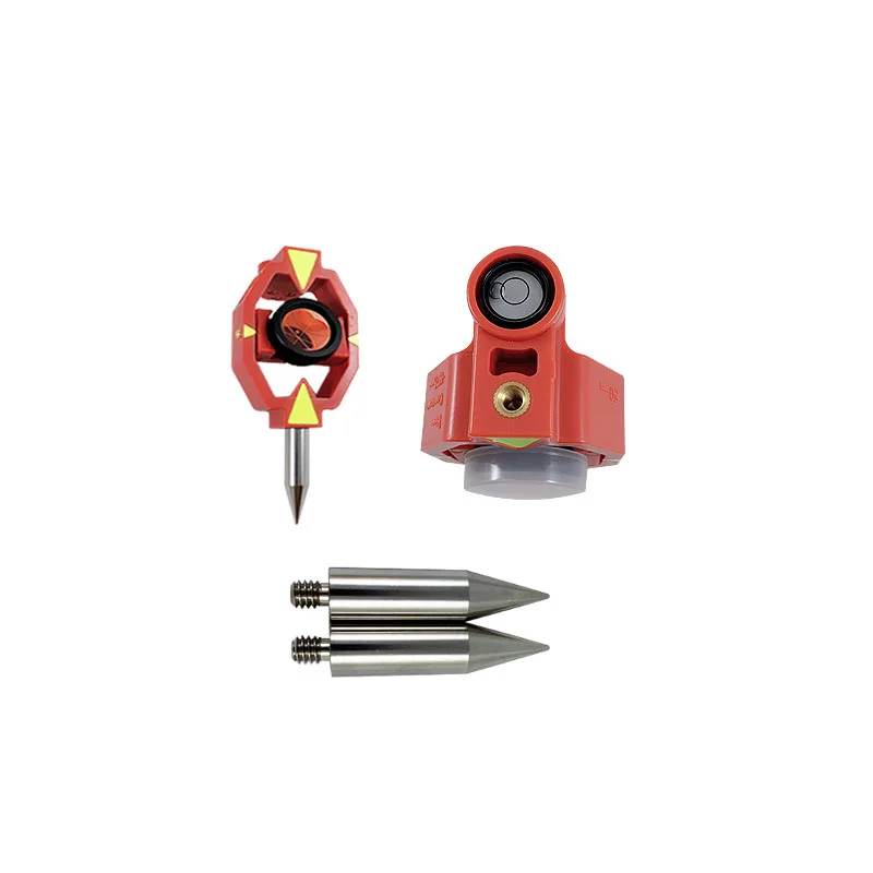 Total station mini prism 17.5MM with four rods miniature lens GMP111 lens frame toe