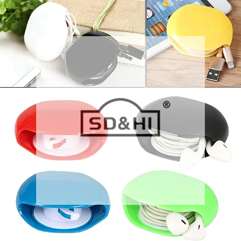 Automatic Data Cable Management Box Automatic Retraction Self-Winding System For Sorts Earphone Data Charging Cables