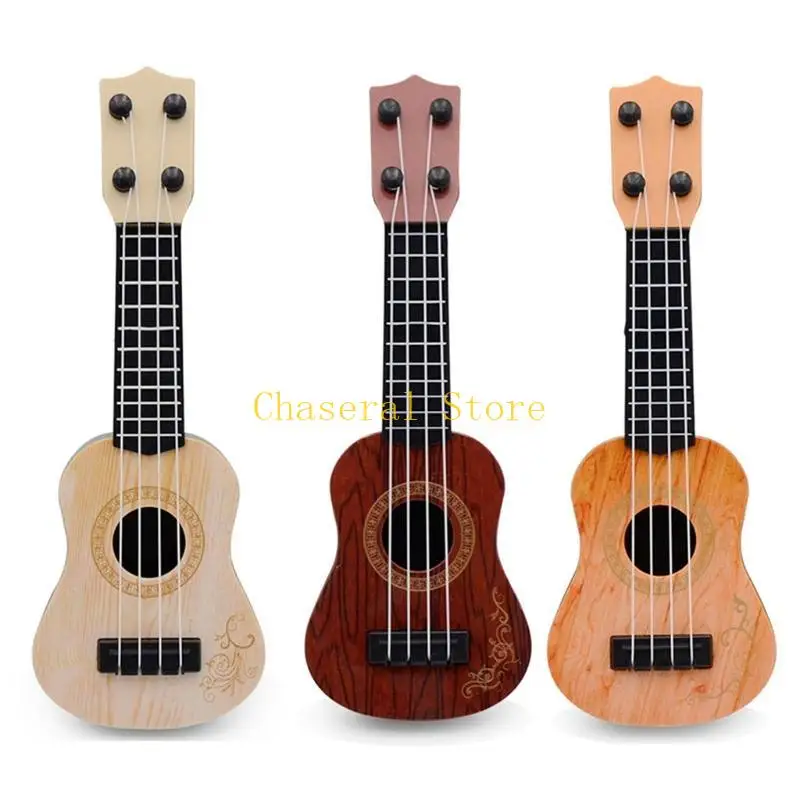 E7CE Guitar with 4 Strings Musical Instruments Uczenie się zabawek edukacyjnych dla dzieciaka