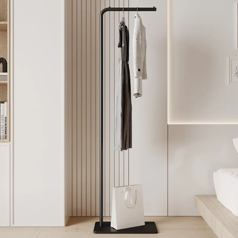 

Golden Metal Freestanding Heavy Duty Clothes Rack with Marble Base, Multipurpose Garment Hanger for Bedroom, Hat, Scarf, Jacket