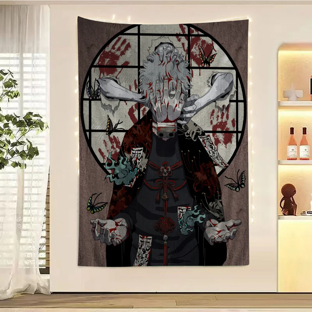 My Hero Academia Tomura Shigaraki DIY Wall Tapestry Bohemian Wall Tapestries Mandala Home Decor