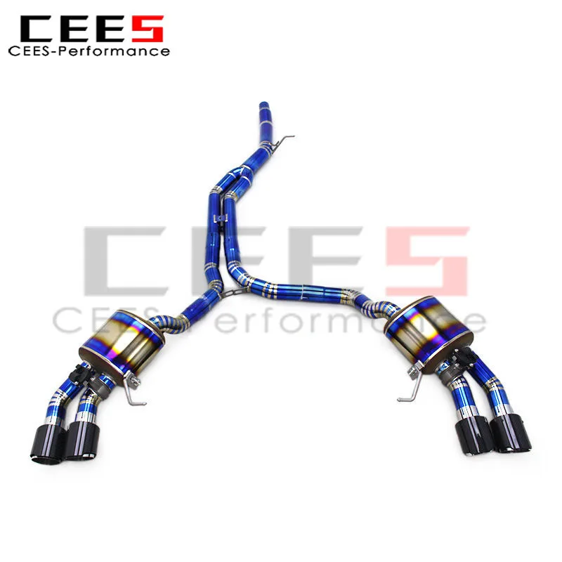 

Cees Tuning Catback выхлопные трубы для Porsche Macan 2.0T 2019-2024 Выхлопная труба Valvetronic с системой управления клапаном