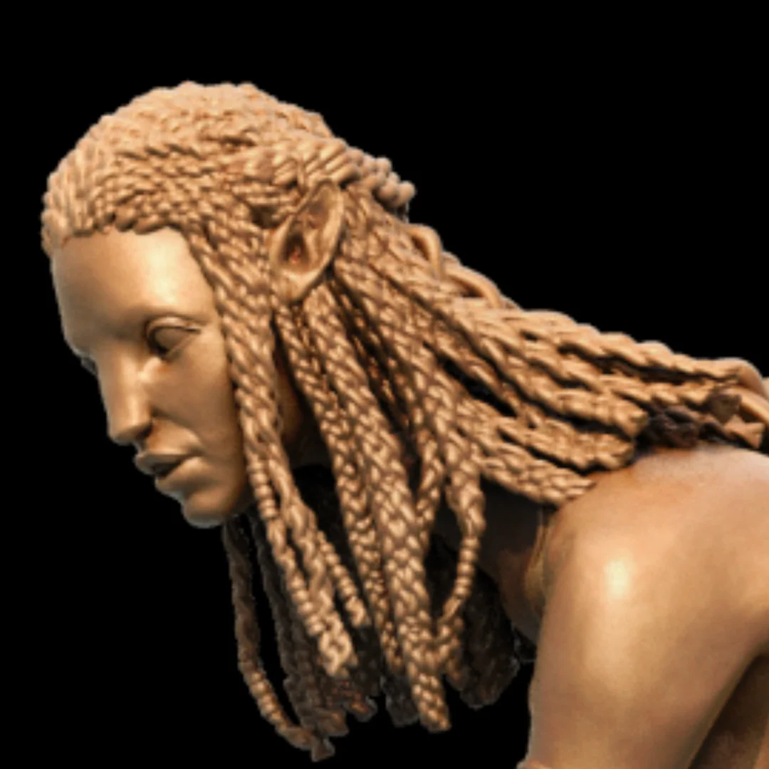 

1/24 Scale Resin Figure Tribe Huntress Nsfw Two versions Assemble Model Kit Unassembled and Unpainted 3D printing DIY toy