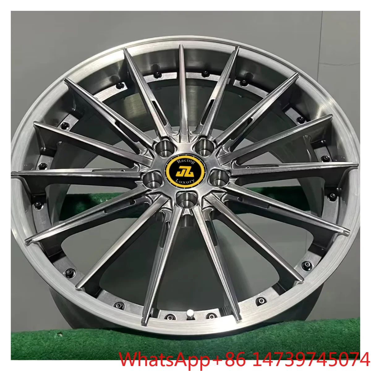 Brushed Tinted Custom Forged Alloy Wheel Rims 17-22 Inch 5x120 Universal Rims for E46 A5 A6  GLS500 R8
