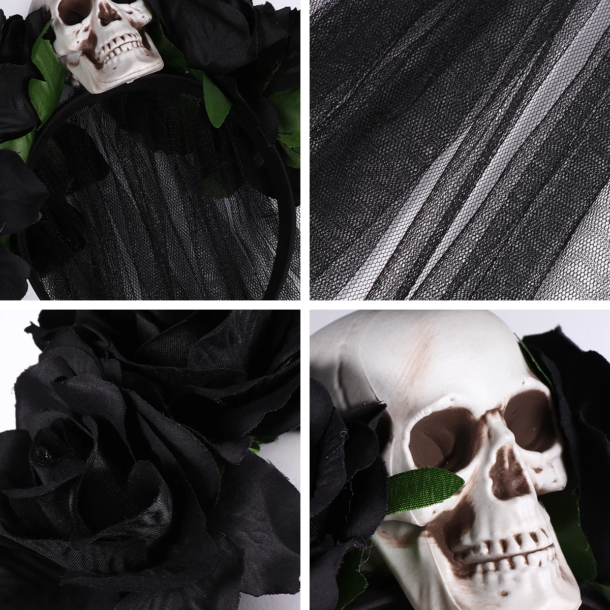 tiara-de-halloween-com-caveira-e-flor-veu-longo-acessorio-de-cabelo-para-festa-tiara-de-rosa-confortavel-e-leve