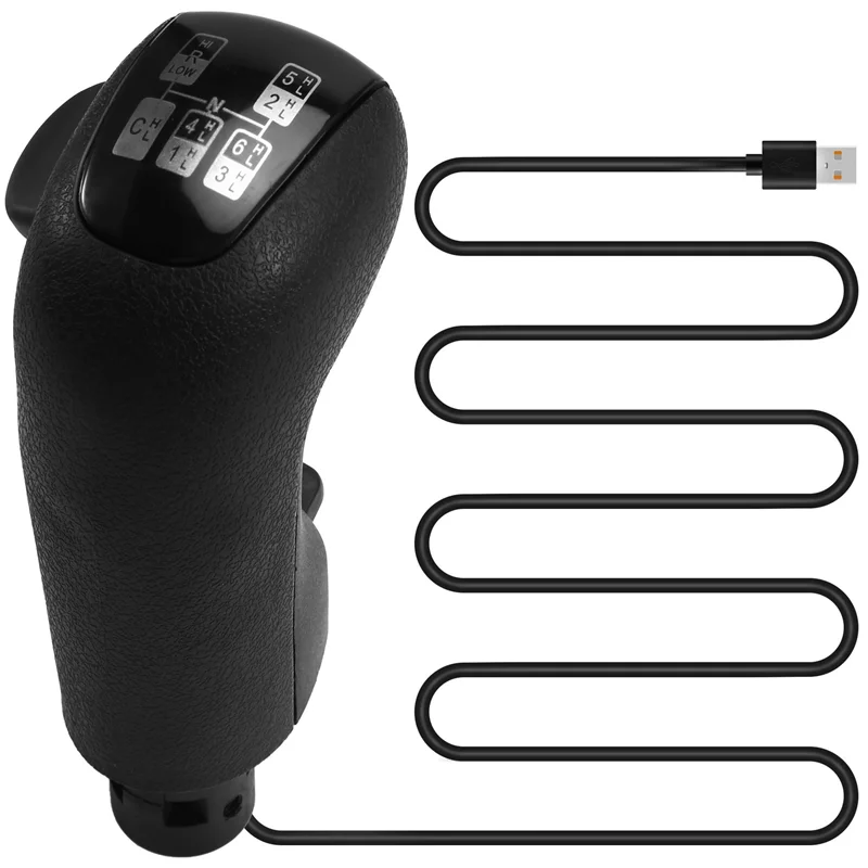 A22F-عالية منخفضة والعتاد محاكي شيفتر محاكي USB التحول المقبض ل لوجيتك G923 G29 G27 TH8A ETS2 ATS #2