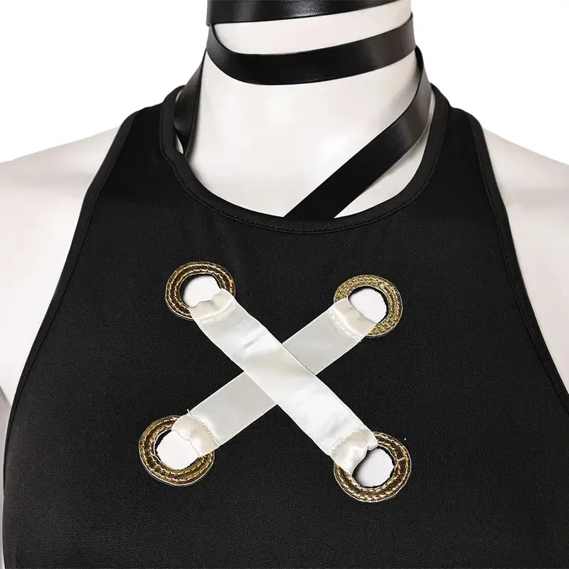 게임 LOL 코스프레 회색 망토 세트 의상 가발 Arcane Figure Jinx Roleplay Fantasia 여성 복장 할로윈