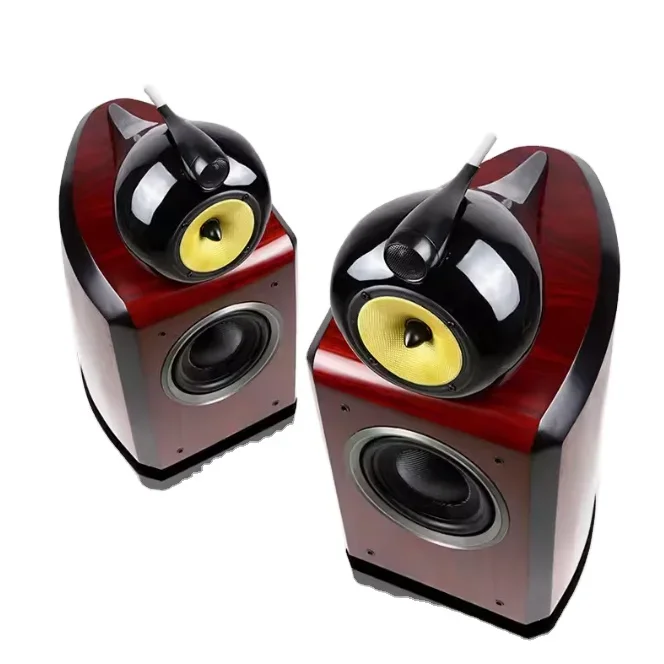 

M3 HIFI Speaker Bookshelf Speaker Wooden Case Passive None-Battery Lossless