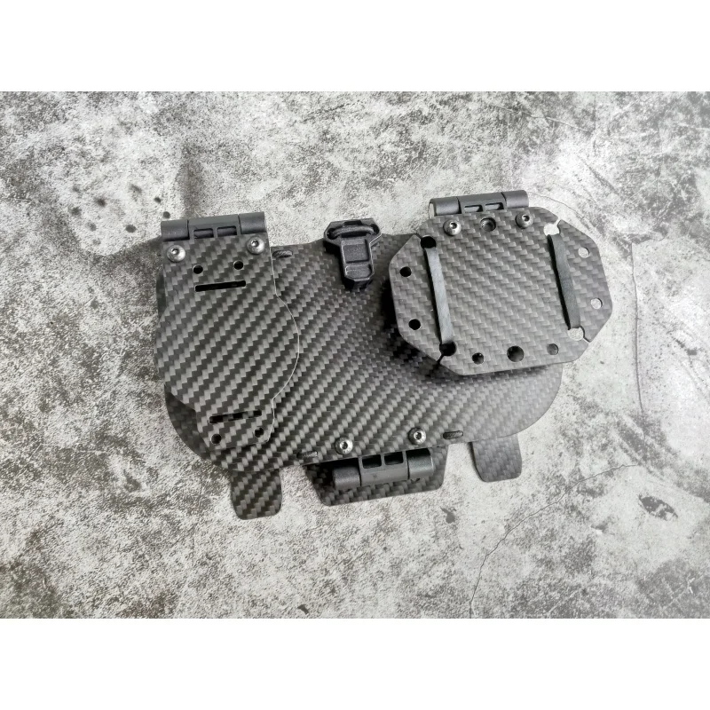 Carbon Fiber/k Board Material SS Navigation Board With GPS/Compass Additional Bracket Tactical Vest Phone Holder