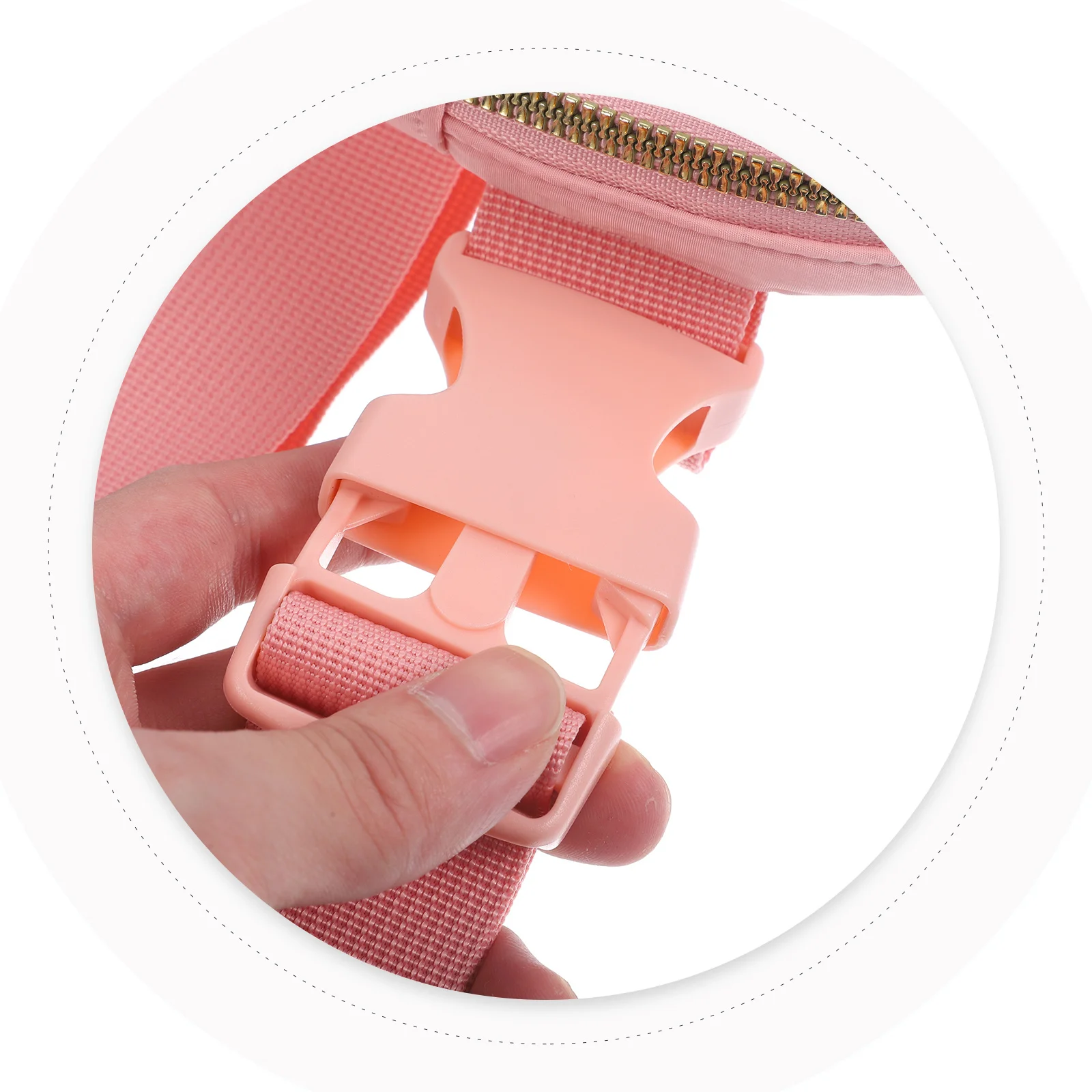 Casual Running Fanny Pack Fitness Waist Bag Ladies Phone Storage Adjustable Sports Pouch Outdoor Use Durable Premium Materials