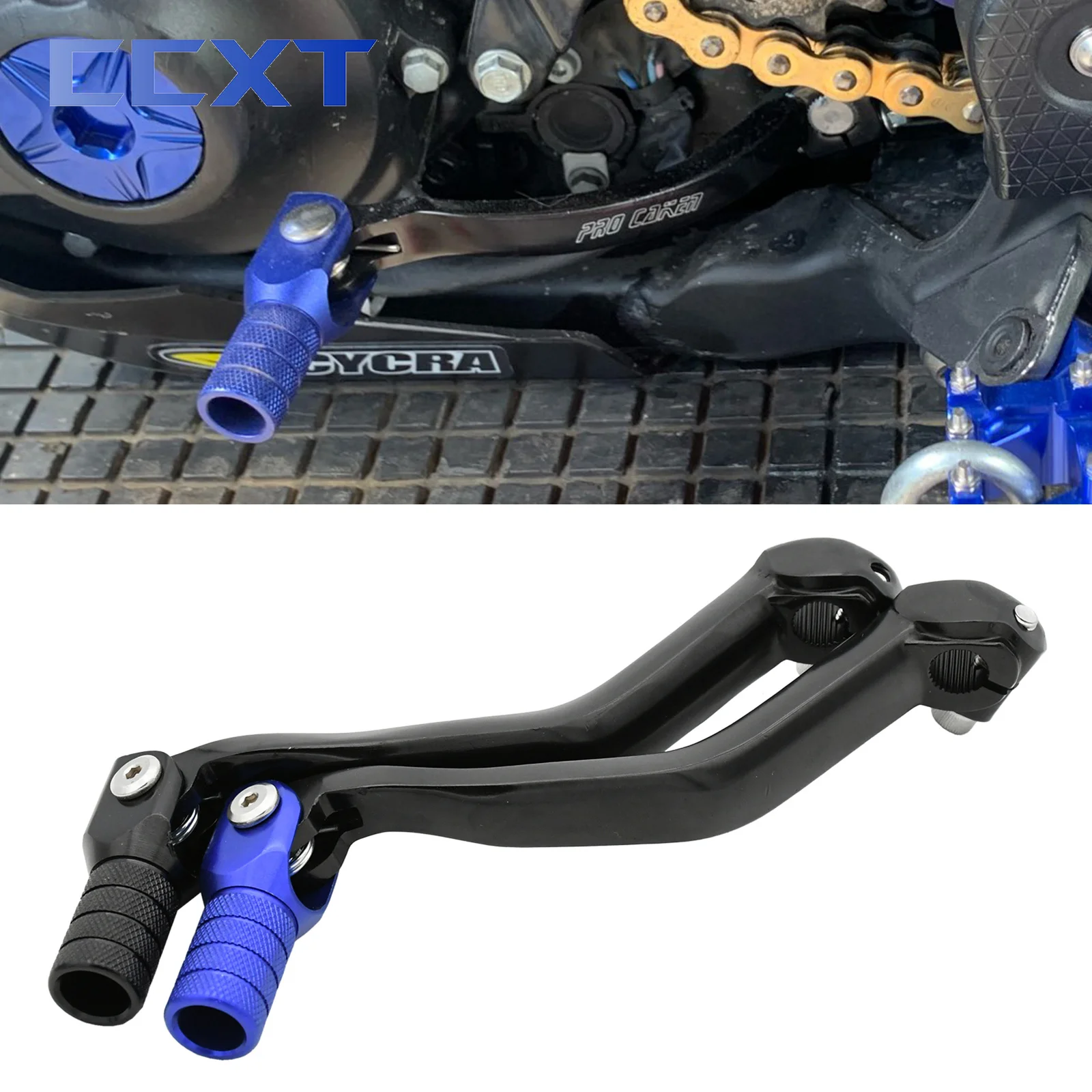 

Motorcycle CNC Gear Shifter Shift Pedal Lever For YAMAHA YZ125 YZ250 2005-2023 YZ125X YZ250X 2016-2023 YZ250F YZ450F 2014-2016