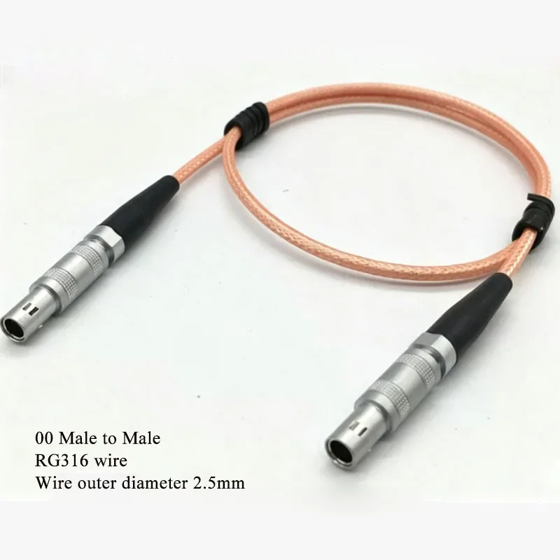 Compatible with Remo 00 C5 Special Probe Cable for Flaw Detector Test Wire Ultrasonic High-frequency Connection Line RG316 RG174