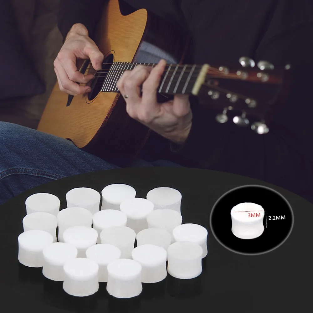 20PCS Premium White Fretboard Inlay Dots Round Shape Pearl shell Guitar Fingerboard Dots Fretboard Position Marker For Guitar