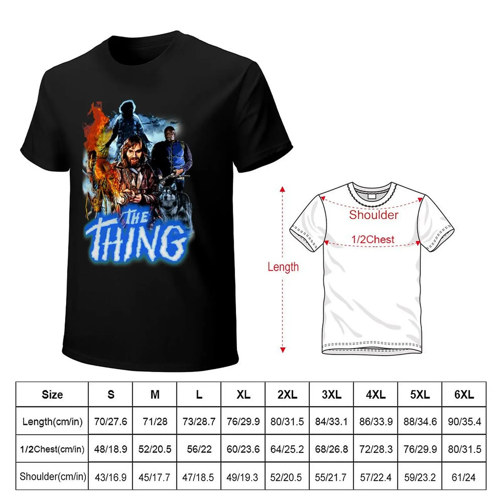 the Thing T-Shirt kawaii clothes funny costumes cute tops shirts graphic t shirts for men pack