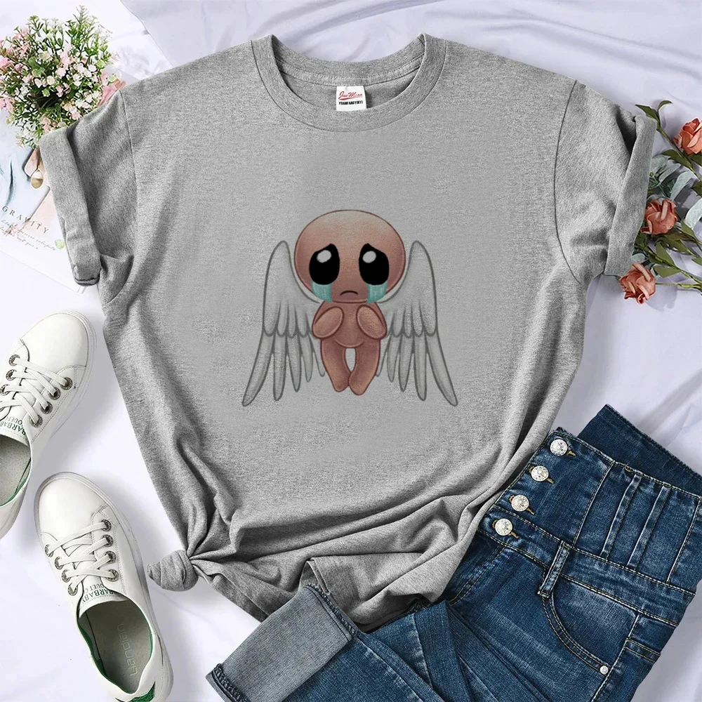 the Binding of Isaac t shirt femme harajuku grunge graphic baddie t-shirt japanese meme grunge aesthetic