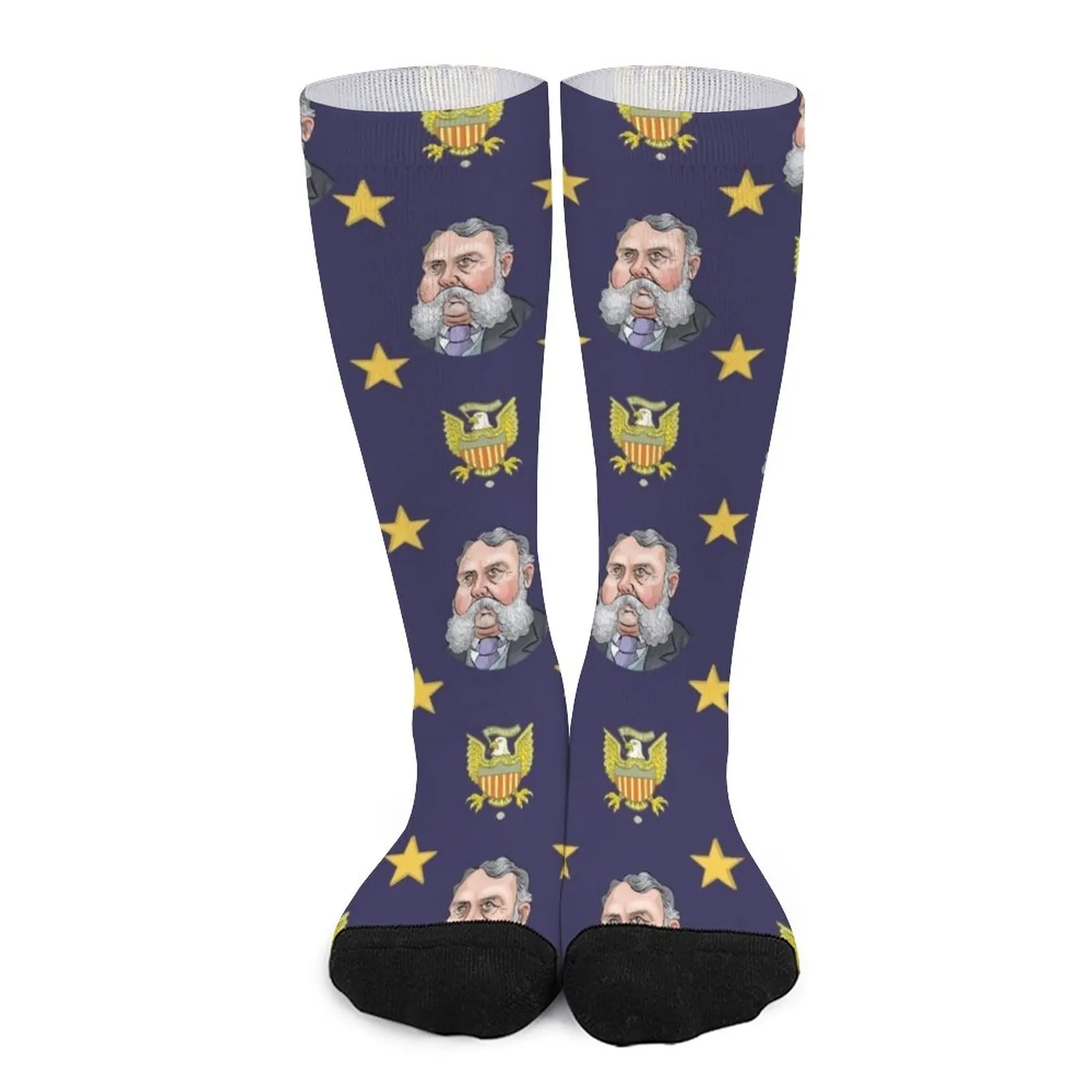 

President Chester A. Arthur Socks moving stockings basketball socks socks men