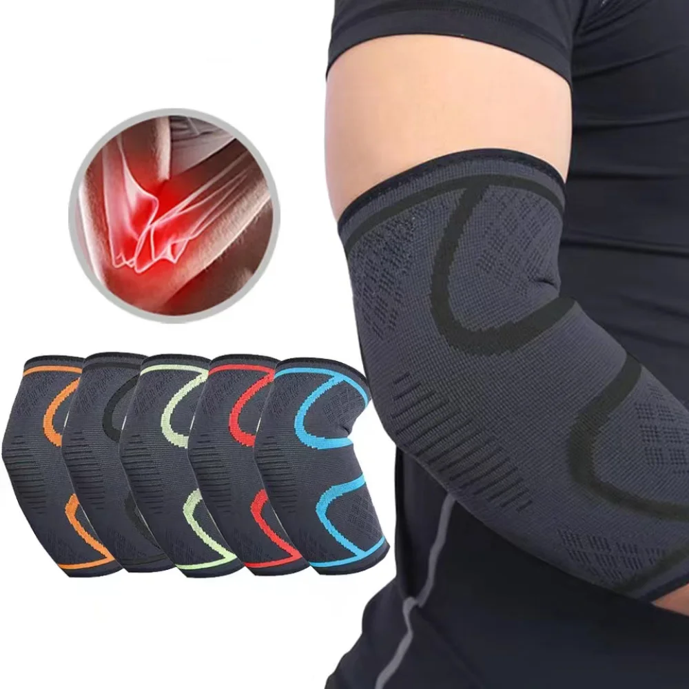 

1 шт., компрессионный бандаж на локоть, поддержка рук, эластичный рукав, кодеры для гольфа, баскетбола, тенниса, тренировок, облегчение боли при артрите