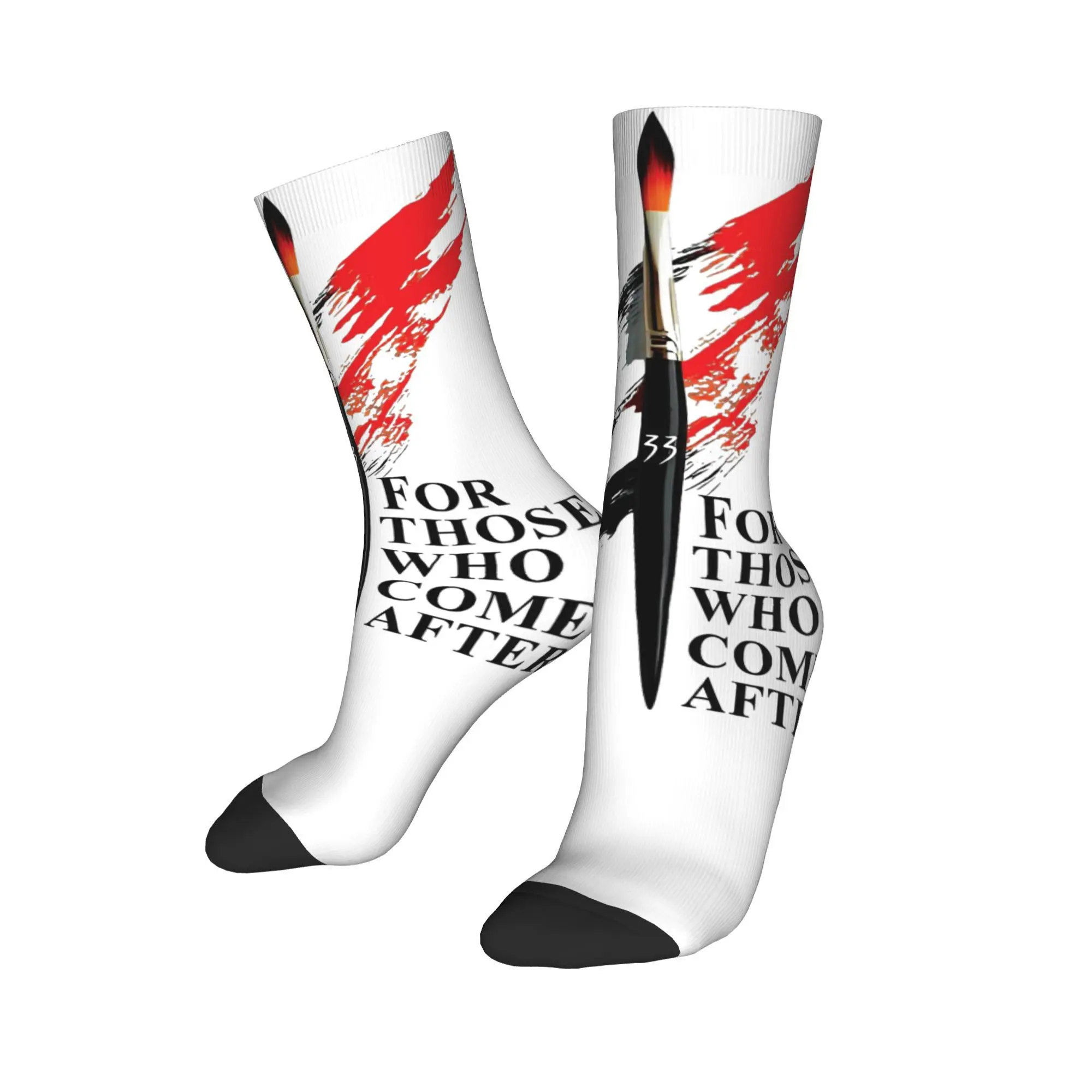 

Men Women Clair Obscur Expedition 33 Gustave Outfits Socks For Those Who Come After Flexible Socks Super Soft For Casual Wear