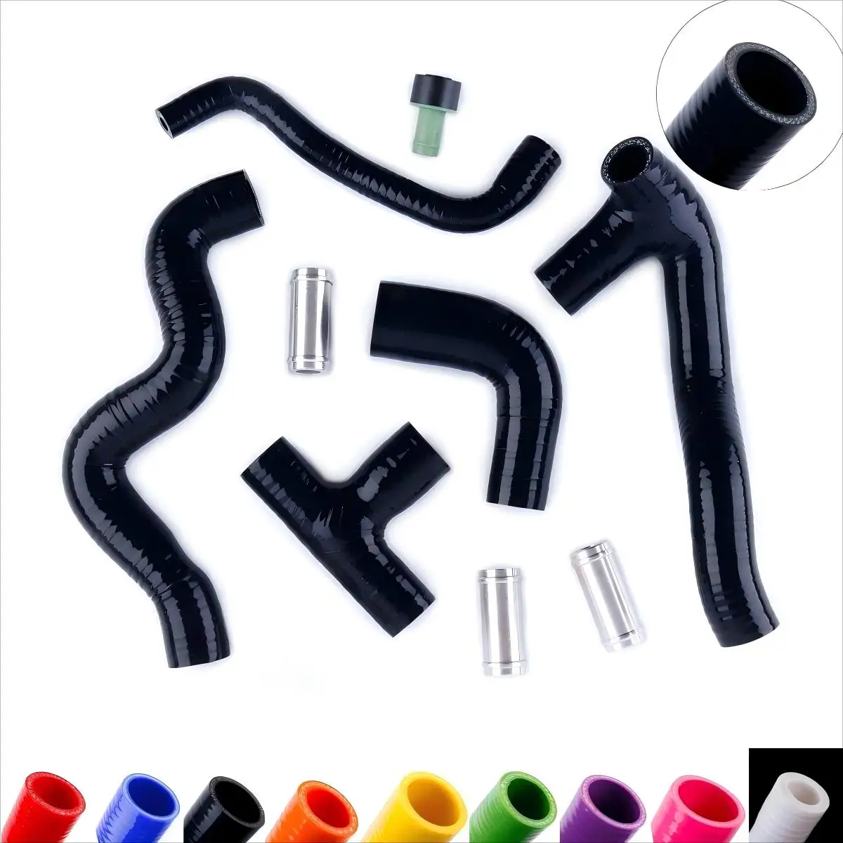 

Silicone Crankcase Breather Hose For 2001-2003 2002 Audi A3 1999-2005 2000 VW Bora Jetta Golf Mk4 1.8T AUQ AUM SMVP&PERFORMANCE