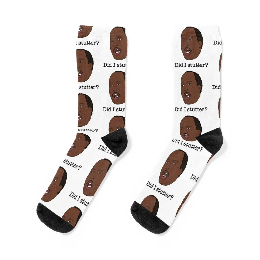 Did Stanley stutter? Socks Rugby crazy Hiking boots Toe sports Socks Woman Men's hip hop with print gifts Ladies Socks Men's
