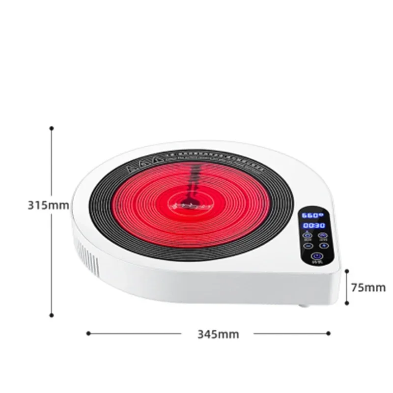 New Quiet Household Electric Pottery Pot Stir-fry Electromagnetic Boiler Multi-functional One High-power Energy-saving
