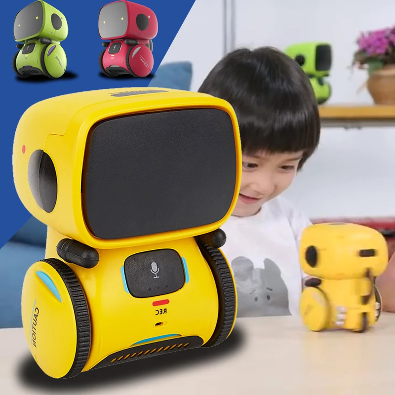 Voice Remote Control Smart Robots Rc Electric Toy for Kids Boys 2 To 4 Years Old Girls Children Gift Touch Sensing Dancing Music