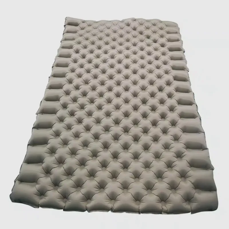 Airo Lightweight Double Sleeping Pad Inflatable Ultralight Extra Thick Nylon Camping Mat Built-in Pump Hiking Memorytree