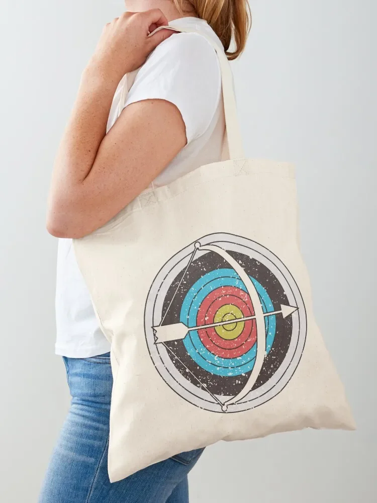 VIntage Archery : Archer gift idea Tote Bag Women's shopping bag Women's shopper tote bags cloth bags Canvas Tote Bag