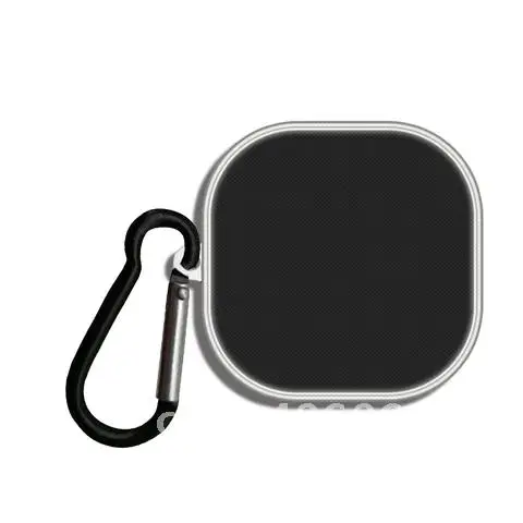 For SoundPEATS Trueair2 + Earphone Case Protective Housings Case with Keychain Transparent TPU Case Skin Cover