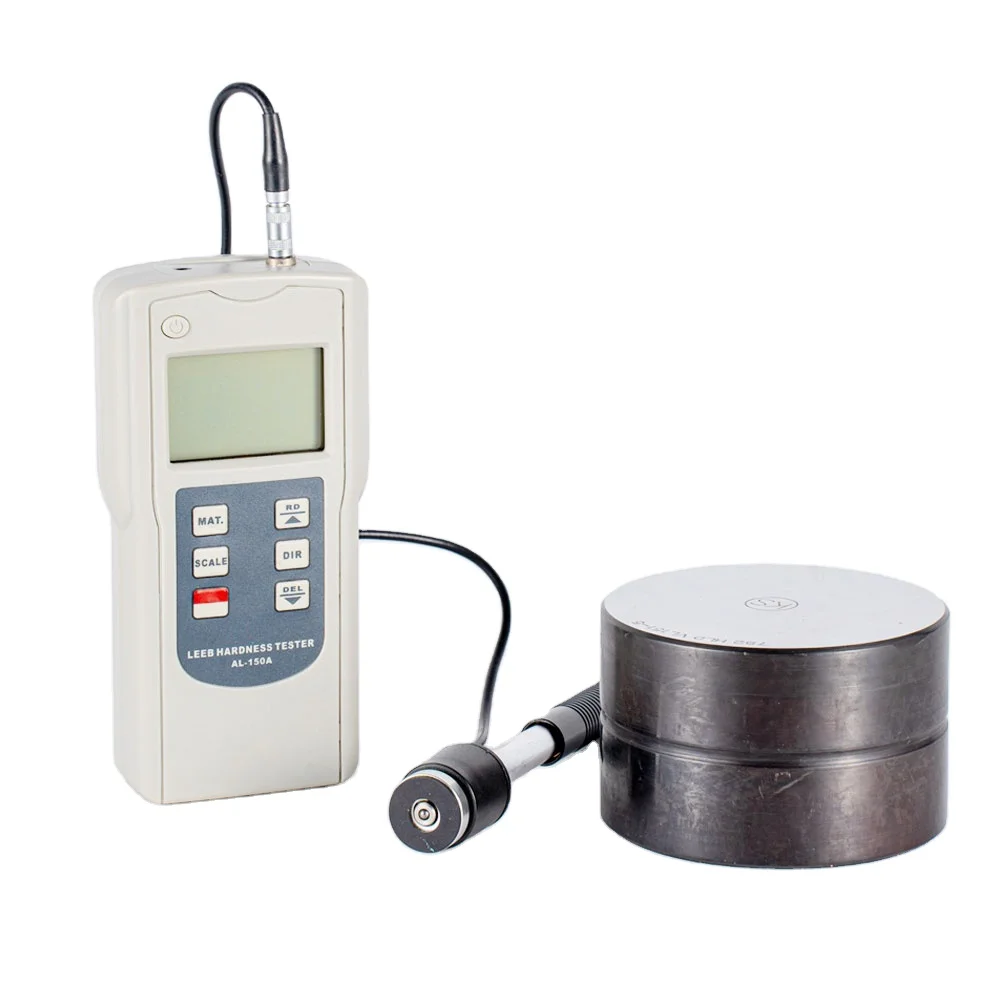 Portable Metal Hardness Tester AL-150A Digital Leeb Hardness Tester Store 250 measurements