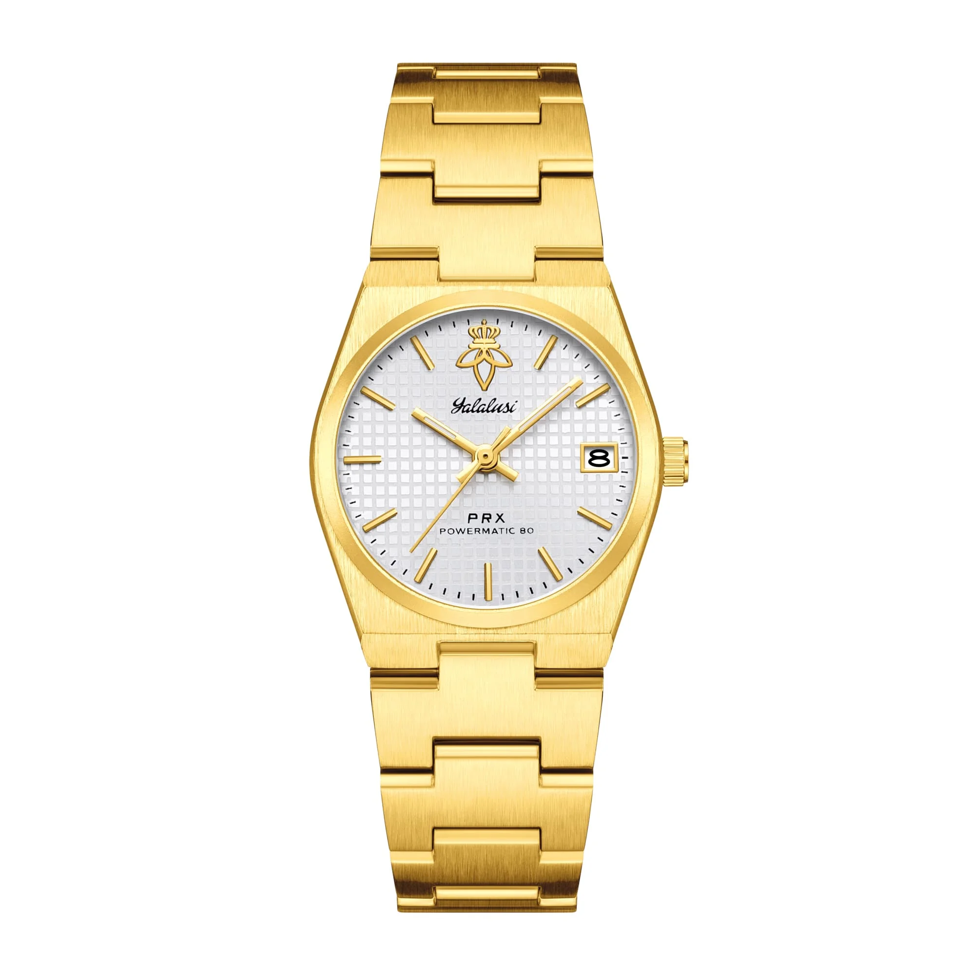 

YaLaLuSi модные водонепроницаемые спортивные часы унисекс с ремешком из нержавеющей стали, кварцевые наручные часы с дисплеем даты для мужчин и женщин, бесплатная доставка