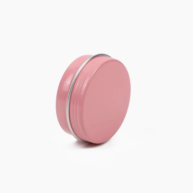 

20/50/100pcs Pink Cosmetic Container 30g Aluminum Pot Jar With Lid Eye Cream Hair Conditioner Tin Jar Pot Cosmetic Metal