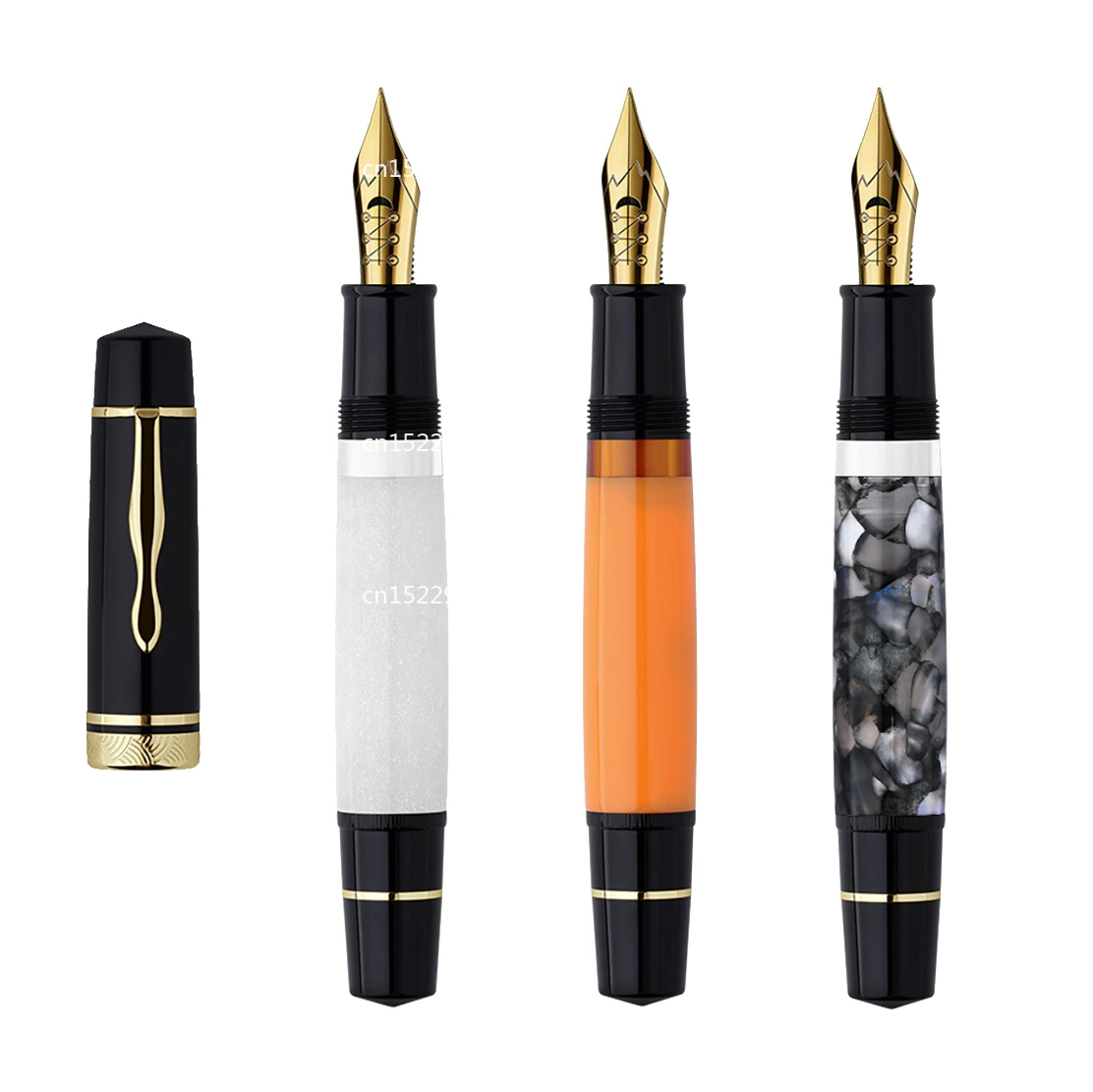 majohn-p139-piston-fountain-pen-flexible-flex-nib-writing-calligraphy-gift-pen