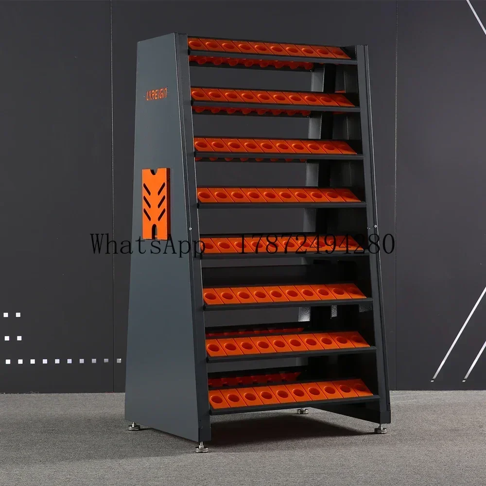 DJ103AC Heavy Duty CNC Tool Holder Cart | Multi-Size Compatible HSK CAT BT ISO SK VDI | BT40 SK30 Tool Storage